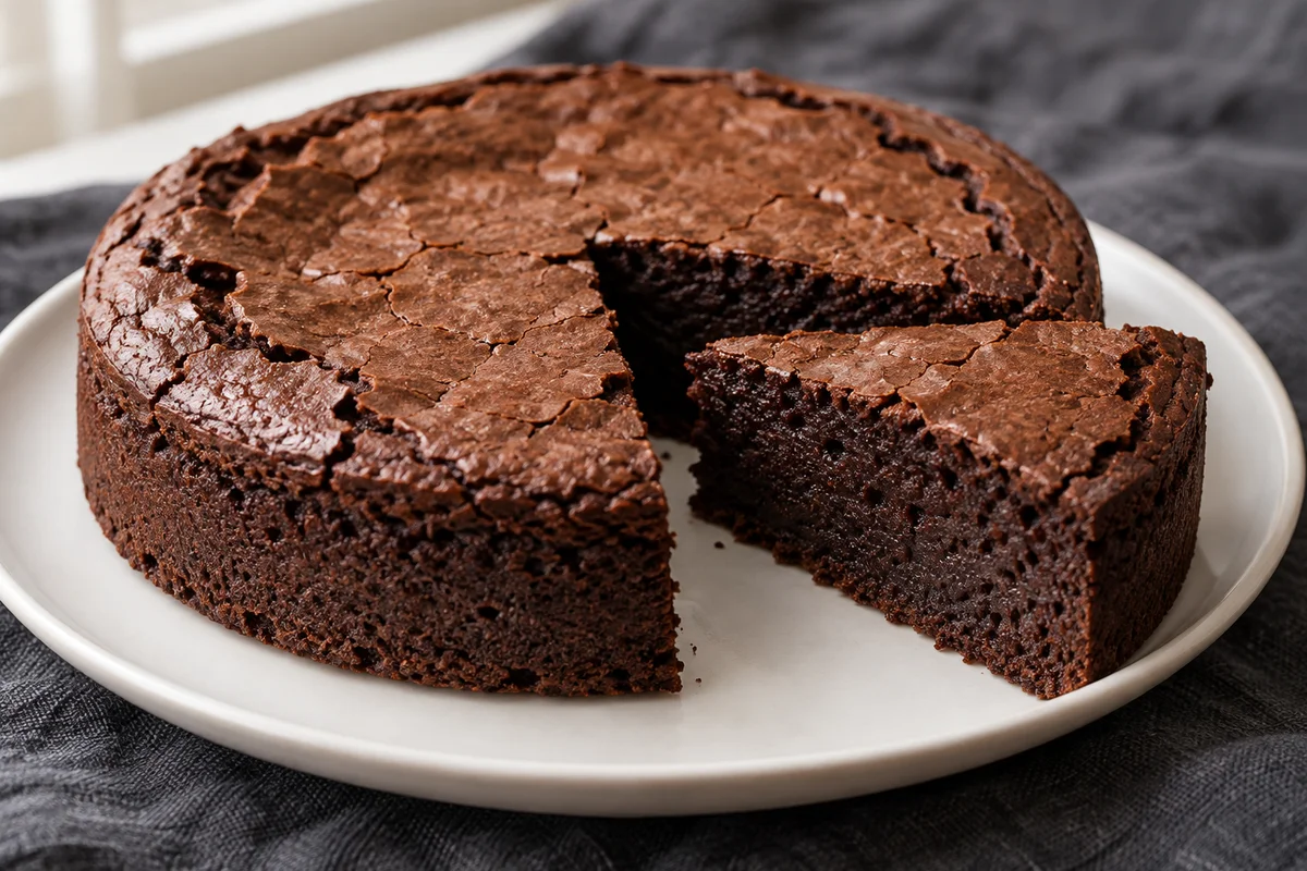 Glutenfri chokoladekage uden mel – illustrationsbillede