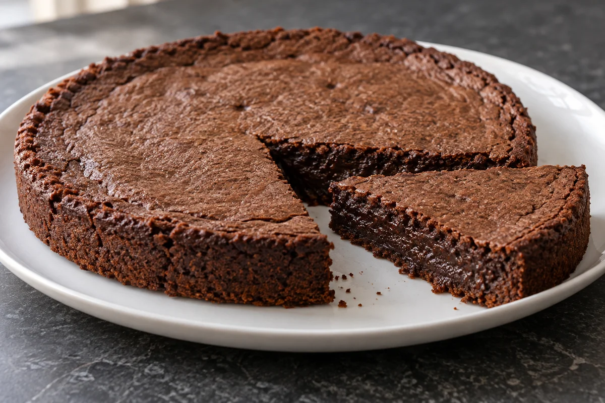 Kladdkaka – illustrationsbillede