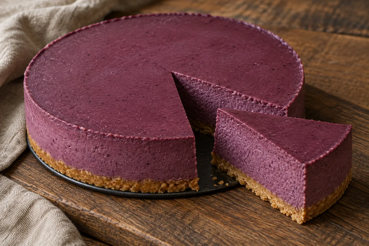 Solbærcheesecake – illustrationsbillede