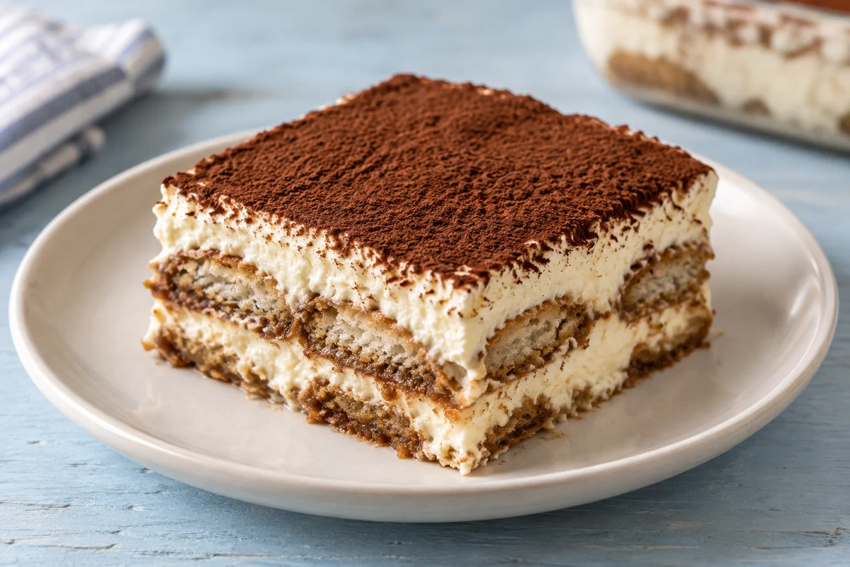 Tiramisu uden rå æg – illustrationsbillede