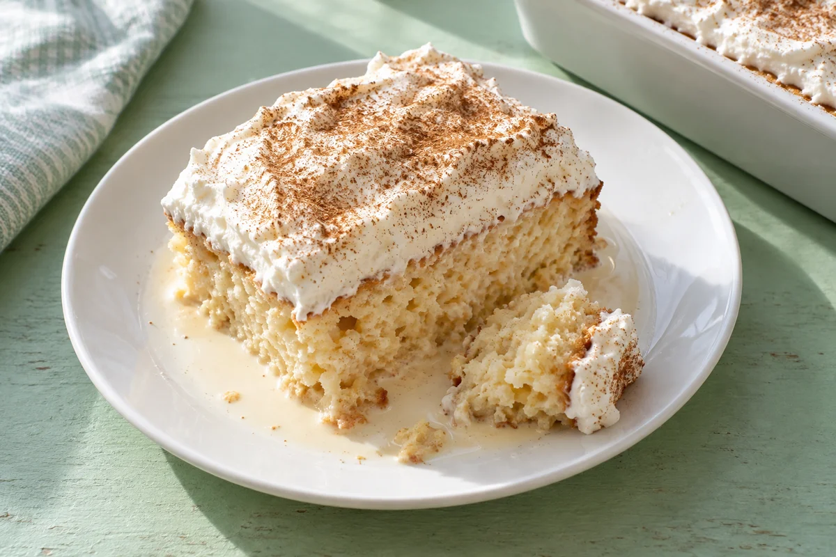 Tres leches-kage – illustrationsbillede