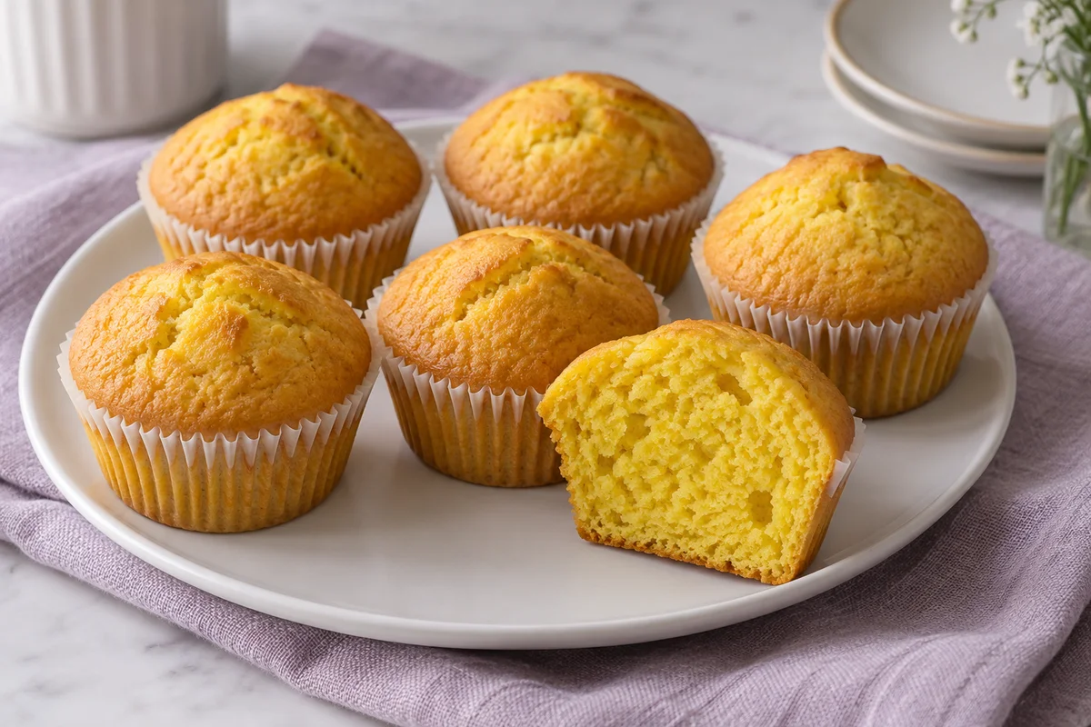 Safranmuffins – illustrationsbillede